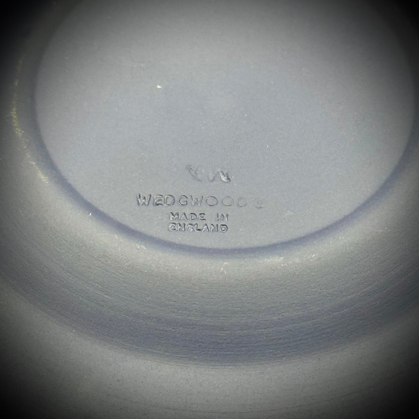 Vintage Small Blue Wedgwood Pegasus Dish