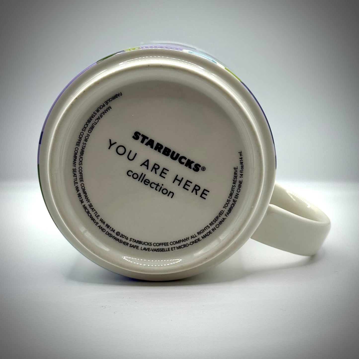 Starbucks You Are Here Series "Oregon" Collectable Mug