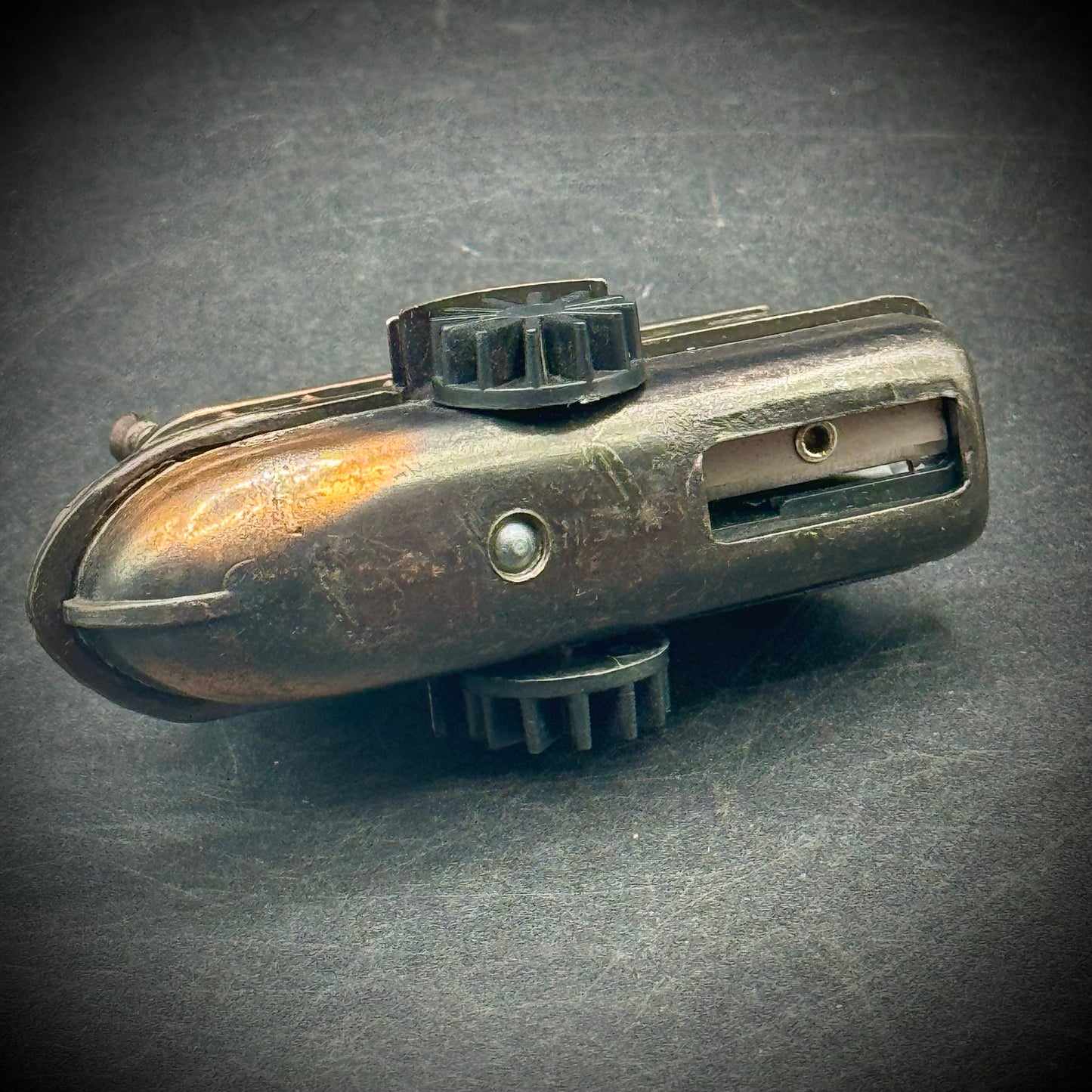 Vintage Metal Pencil Sharpener #02 - Mark Twain Riverboat