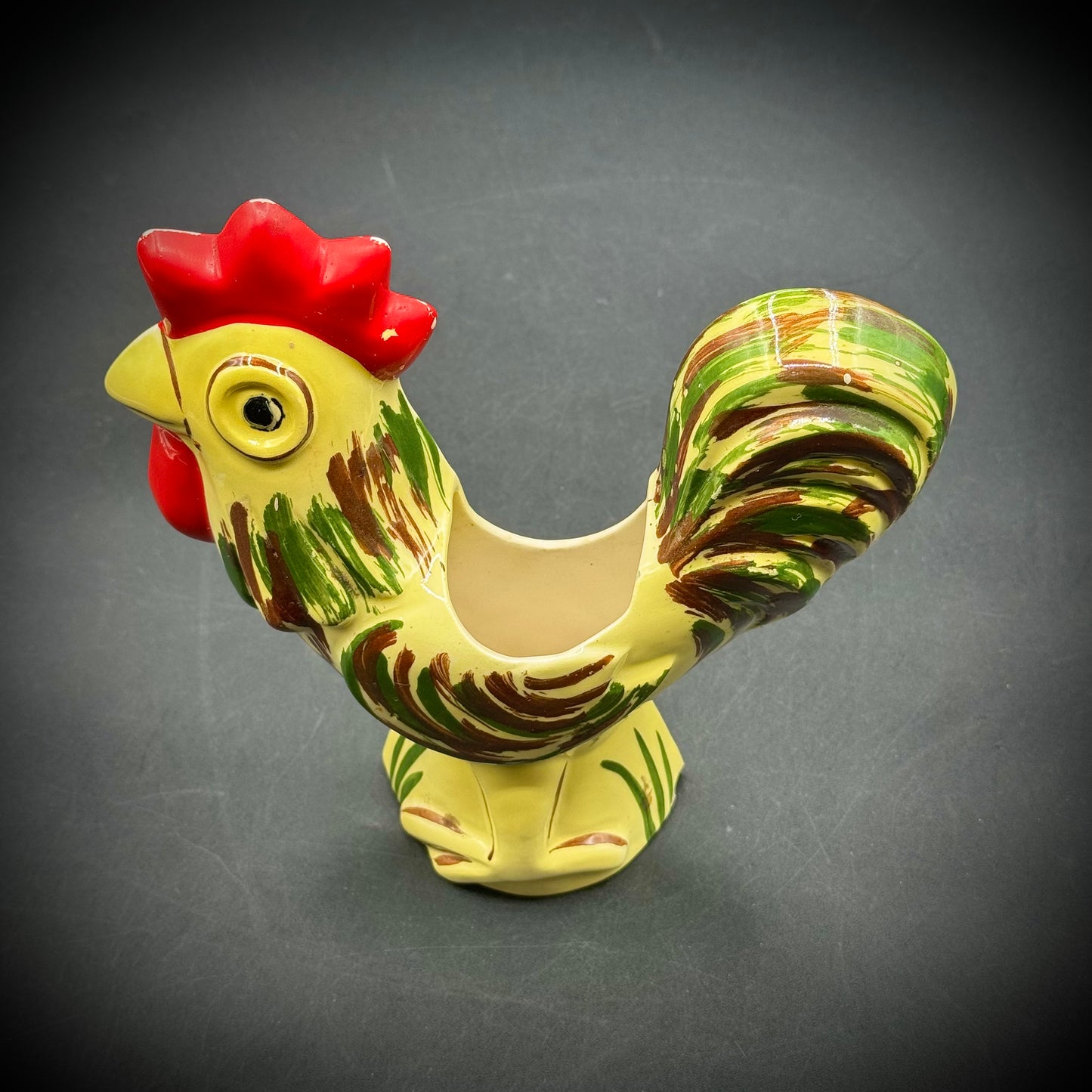 Vintage MCM 1960s Rooster/Chicken Wall Pocket