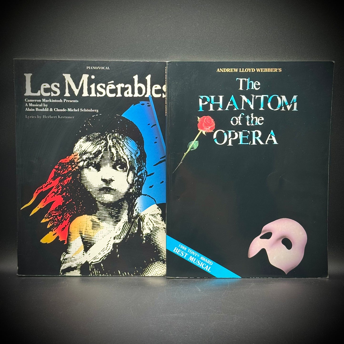 Pair of Classic Broadway Musical Piano/Vocal Music Books
