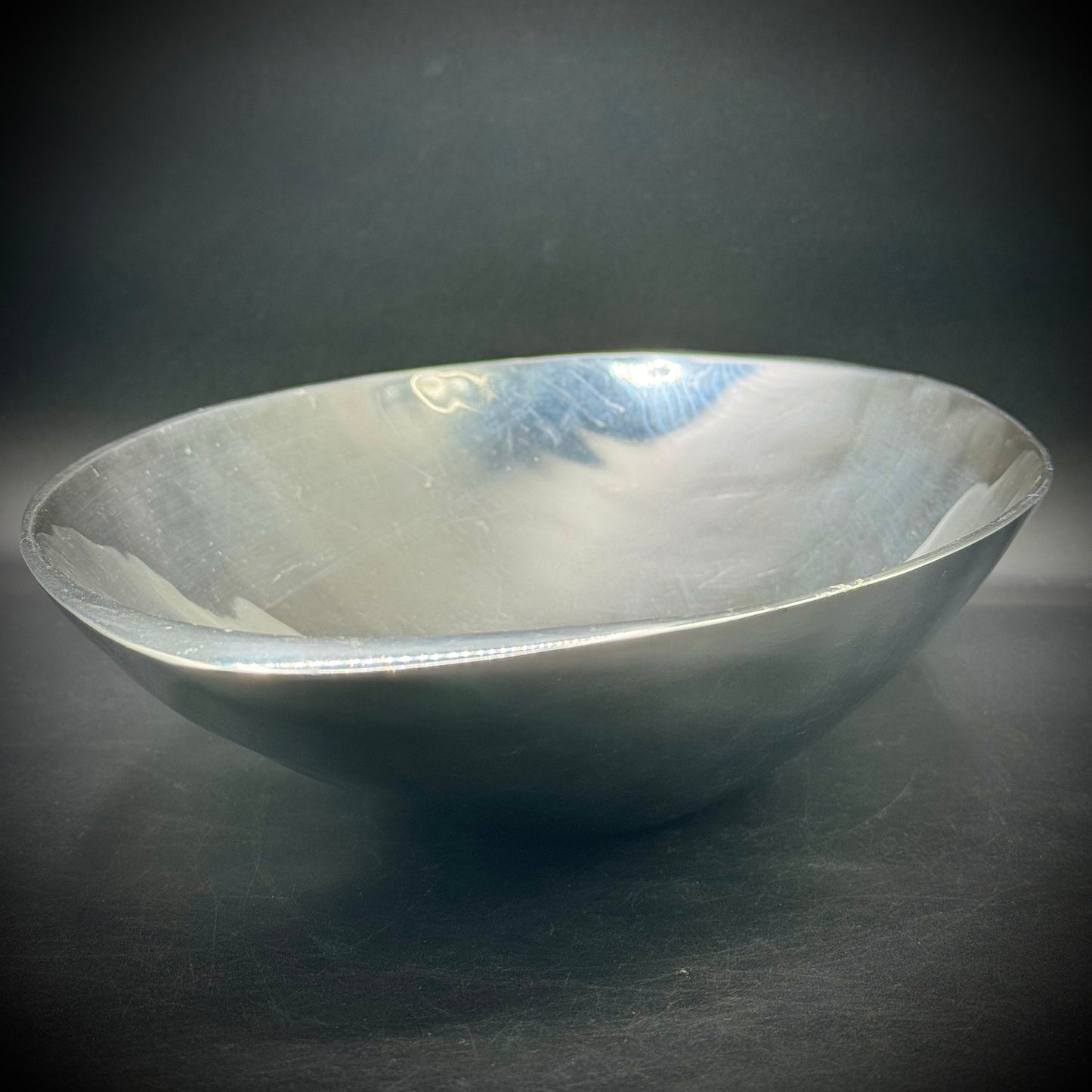 Large Nambe Metal Centerpiece Dish
