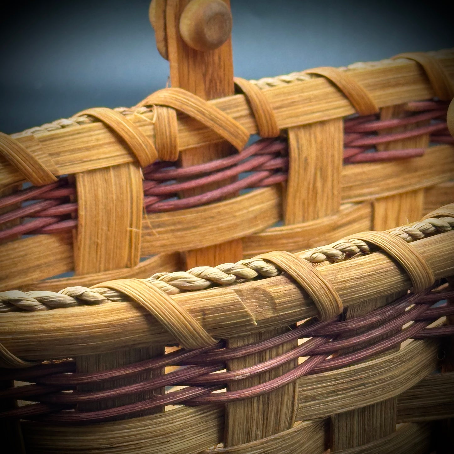 Hand Made and Signed Basket