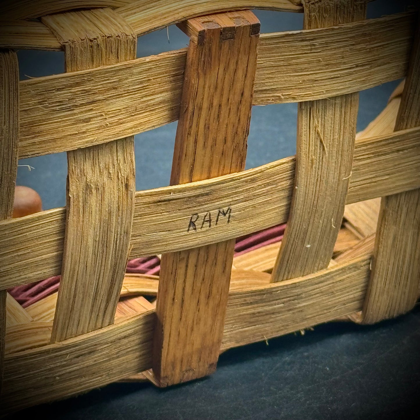 Hand Made and Signed Basket