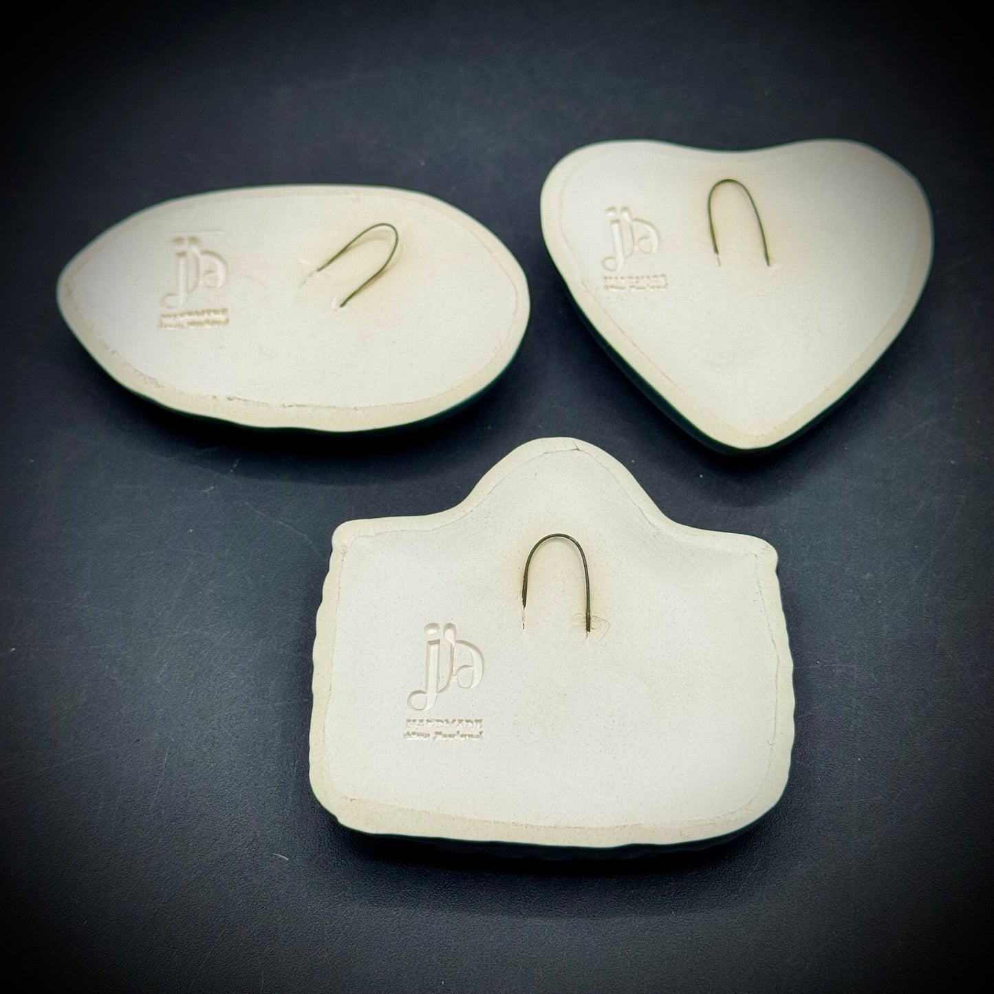 Set of 3 JS Ceramics New Zealand Hanging Decor