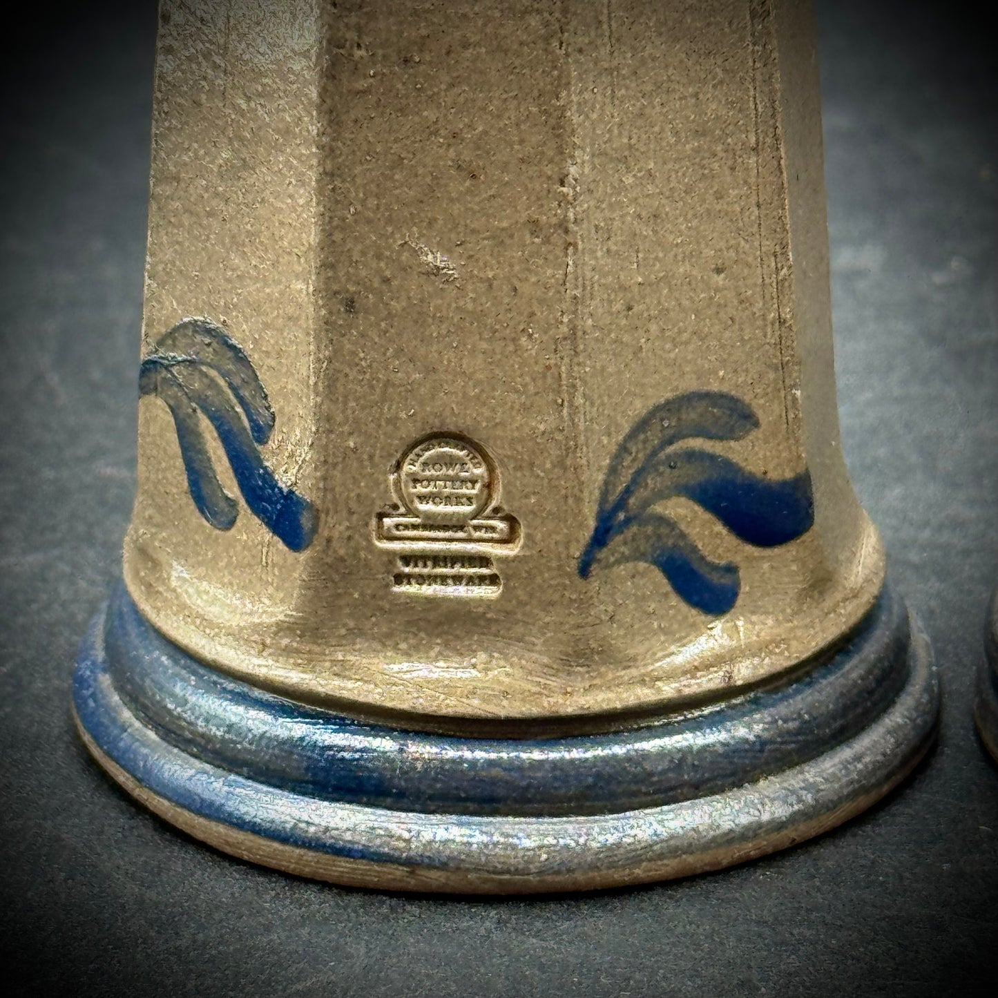 Vintage Rowe, Wisconsin Stoneware S&P Set