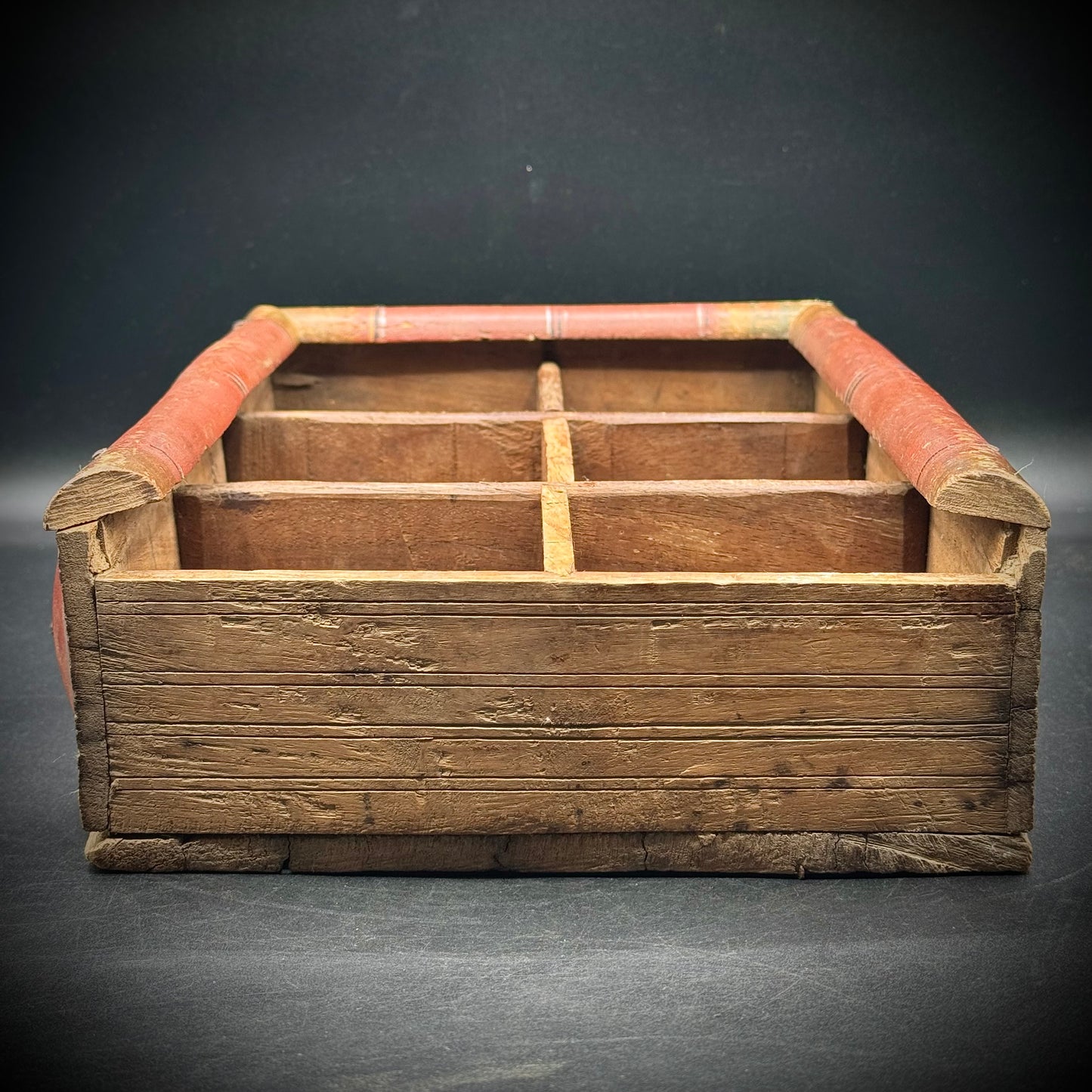 Antique Primitive Hand Made Spice Box