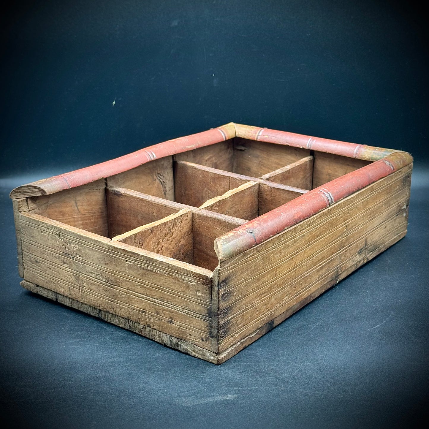 Antique Primitive Hand Made Spice Box