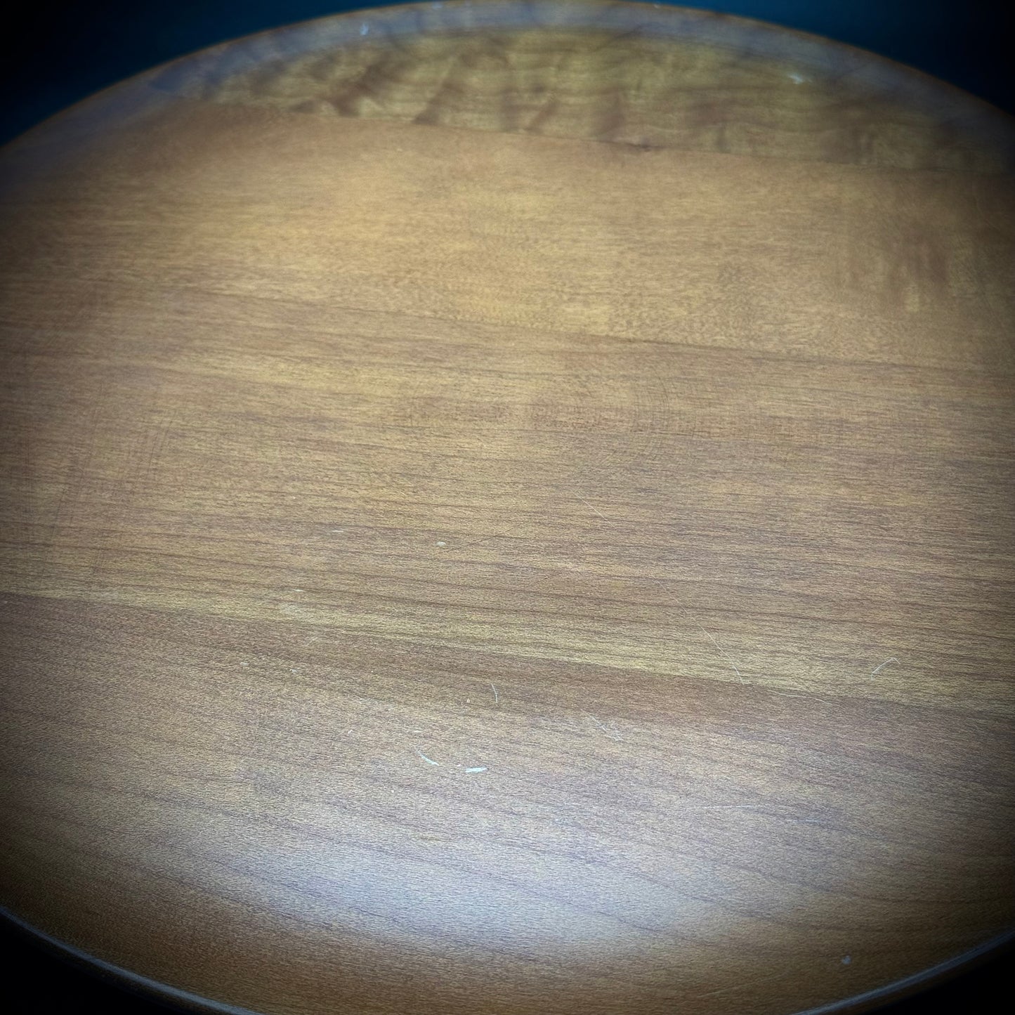Stunning MCM Rothschild Wood & Metal Handled Platter with Original Tag