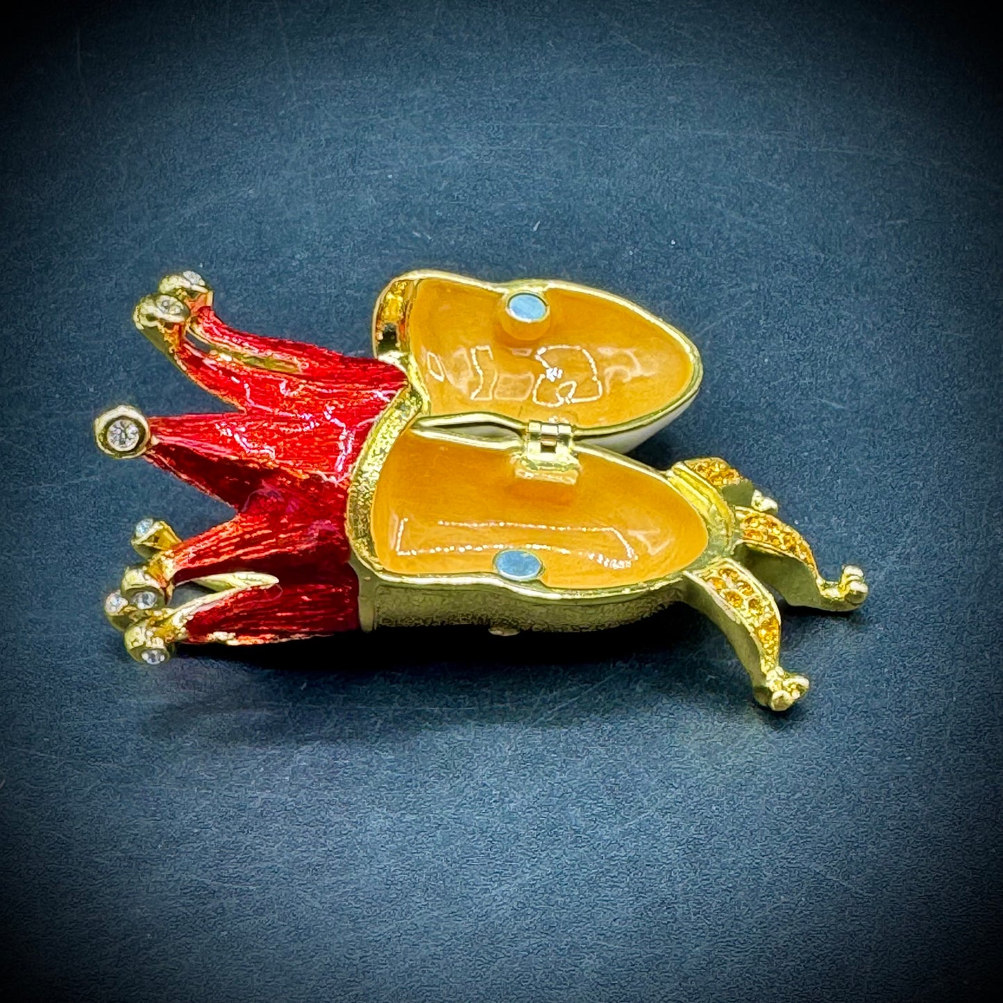 Work of Art Jester Mask Trinket Box