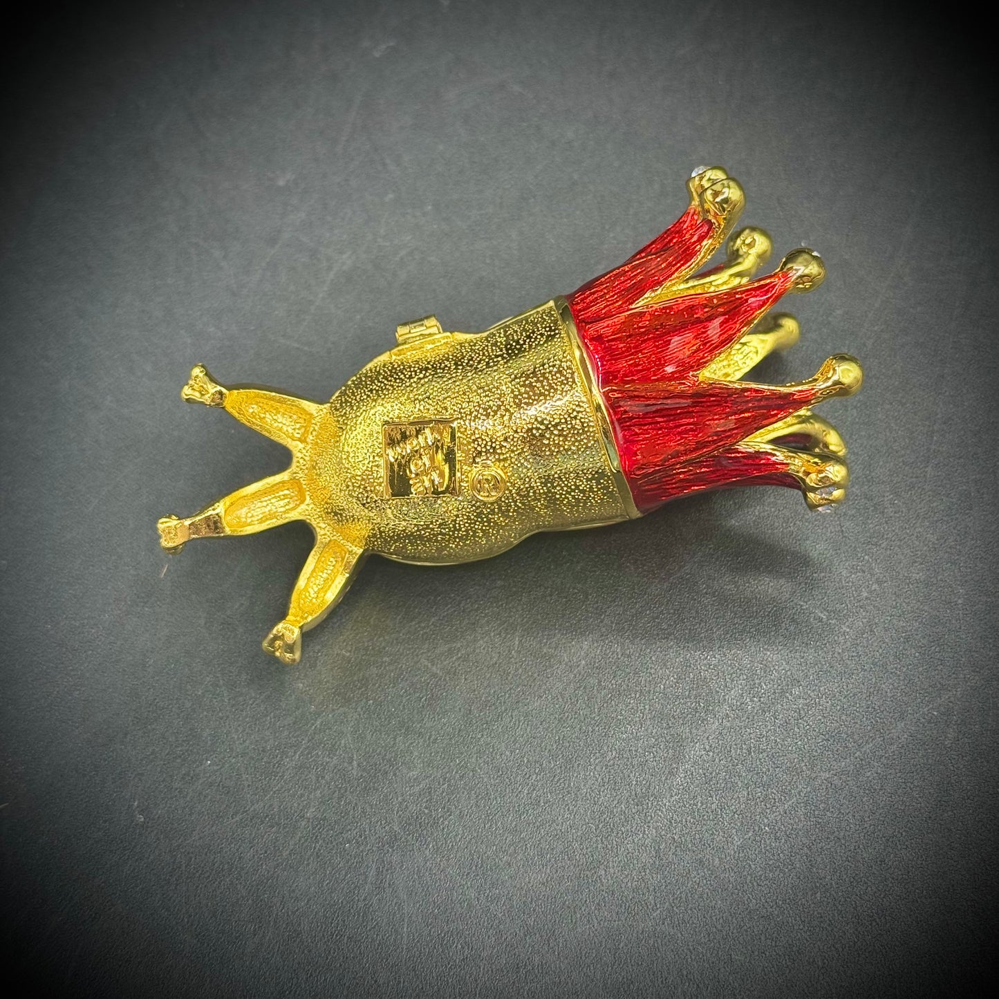 Work of Art Jester Mask Trinket Box