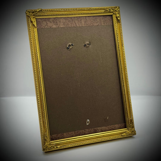 Vintage Metal Gold Tone Frame