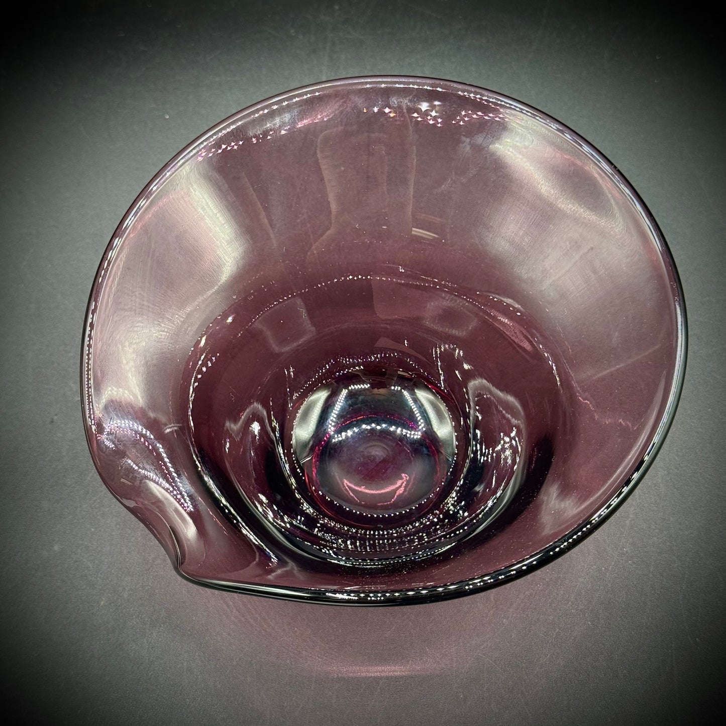 Vintage Viking Amethyst Calla Lily Dish/Bowl