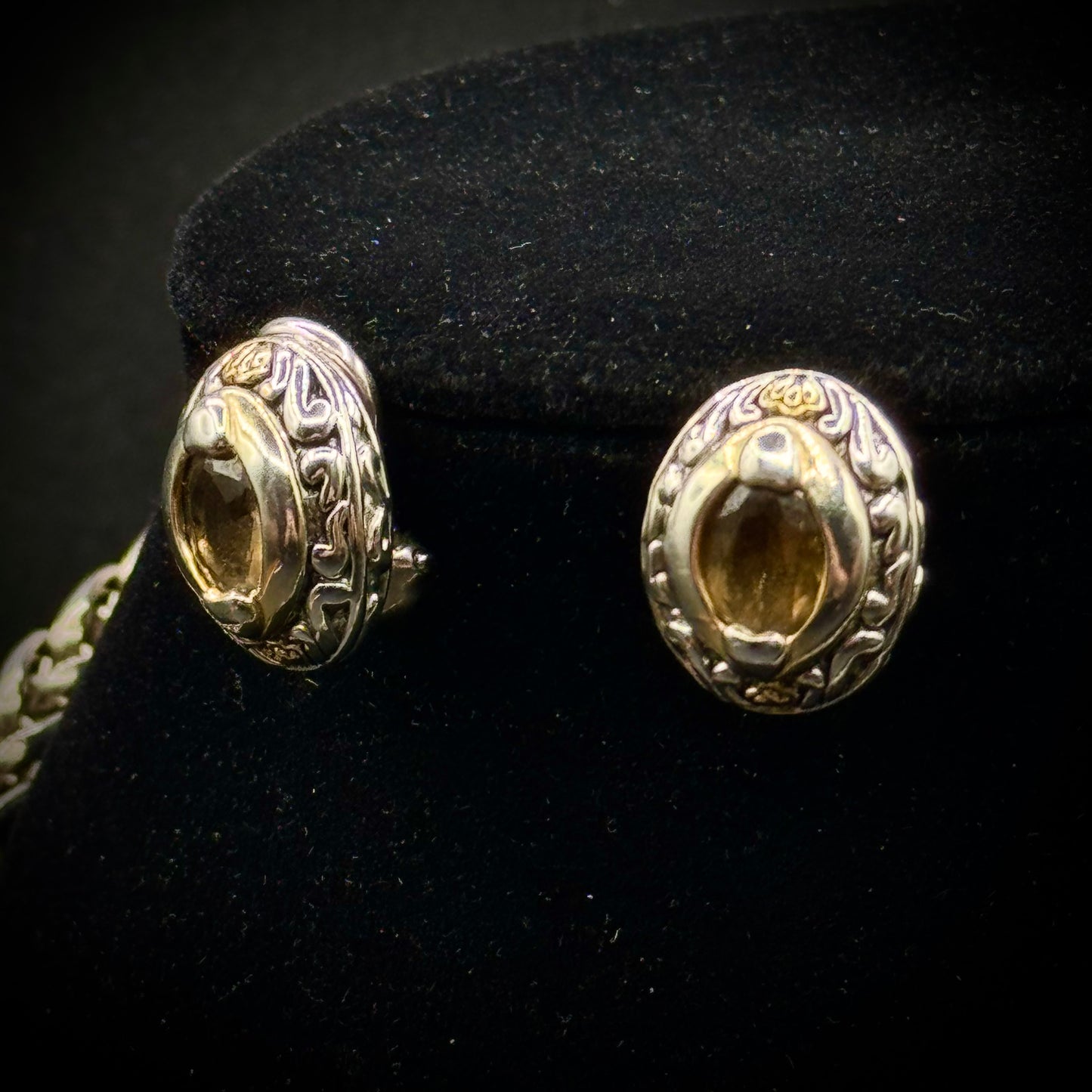 MX Heavy Chain Necklace and Earring Set