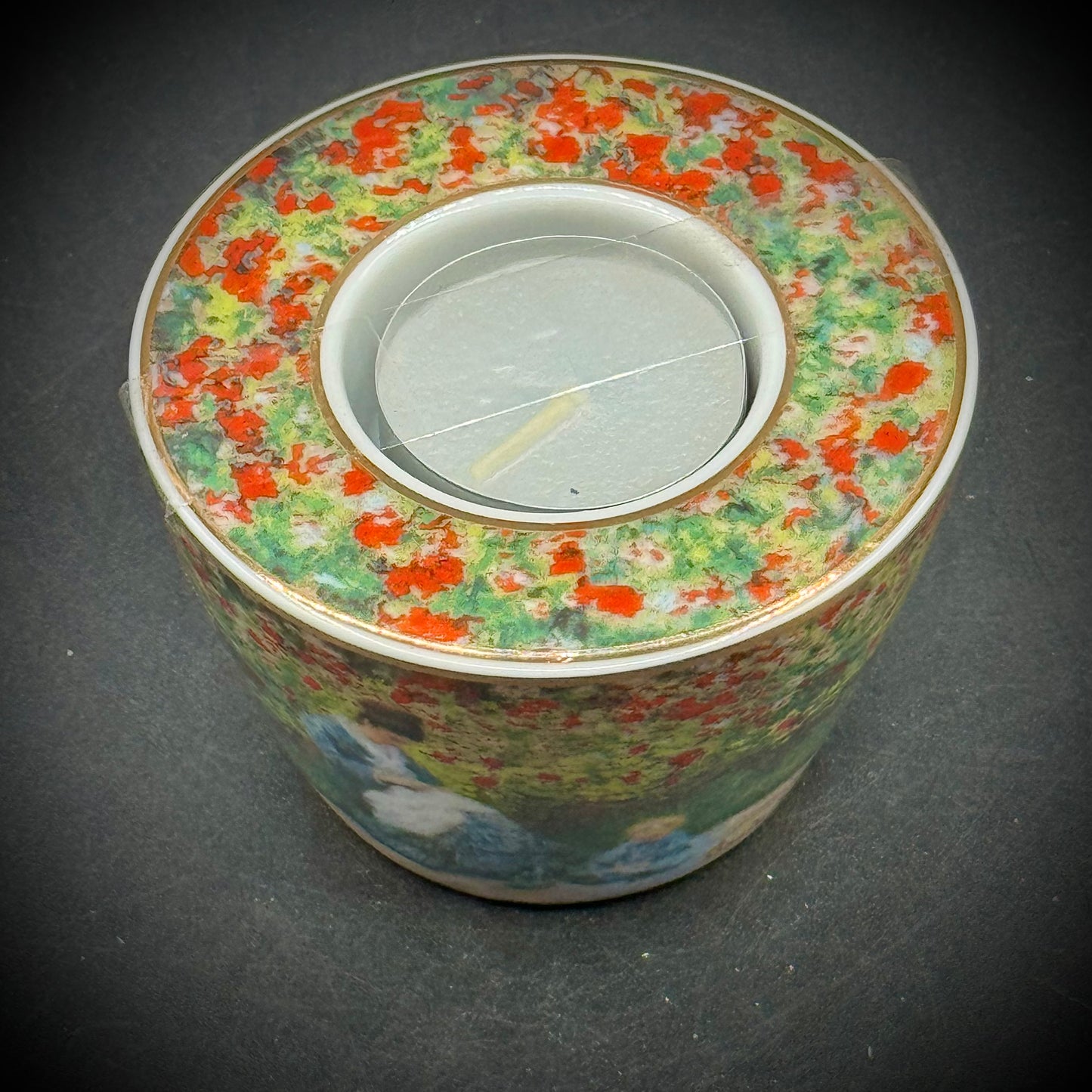 Goebel Claud Monet Votive with Candle