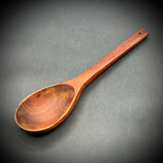 Vintage Hand Carved Wood Spoon