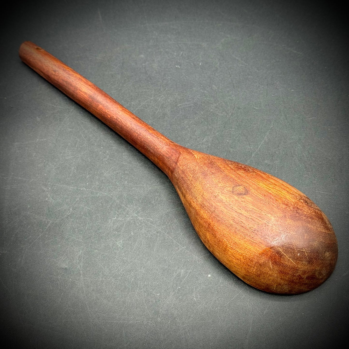 Vintage Hand Carved Wood Spoon