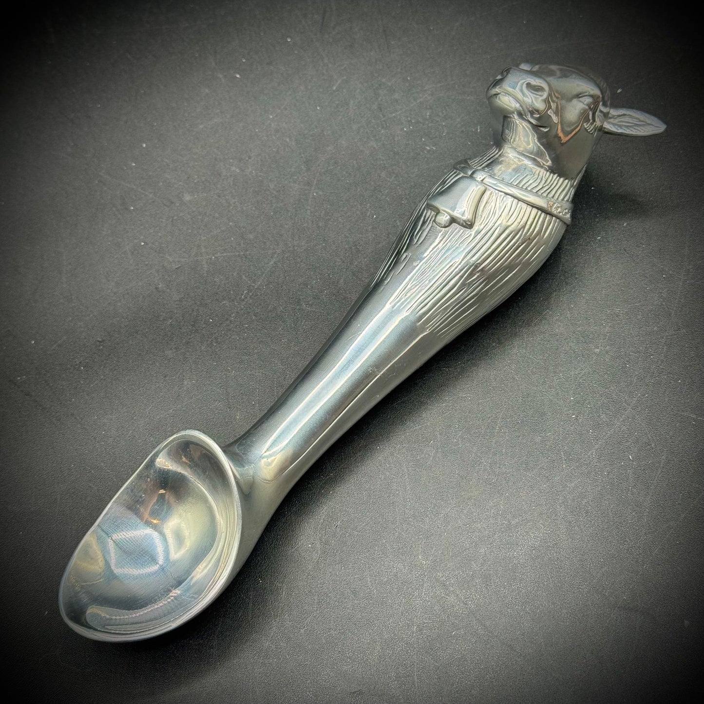 2002 Arthur Court Cow Handle Ice Cream Scoop