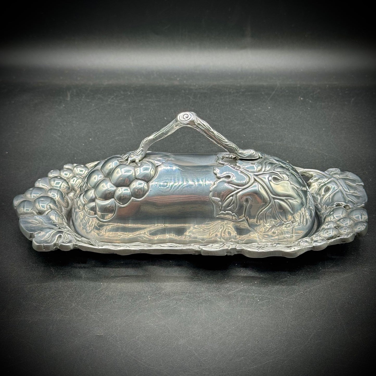 2001 Arthur Court Lidded Butter Dish
