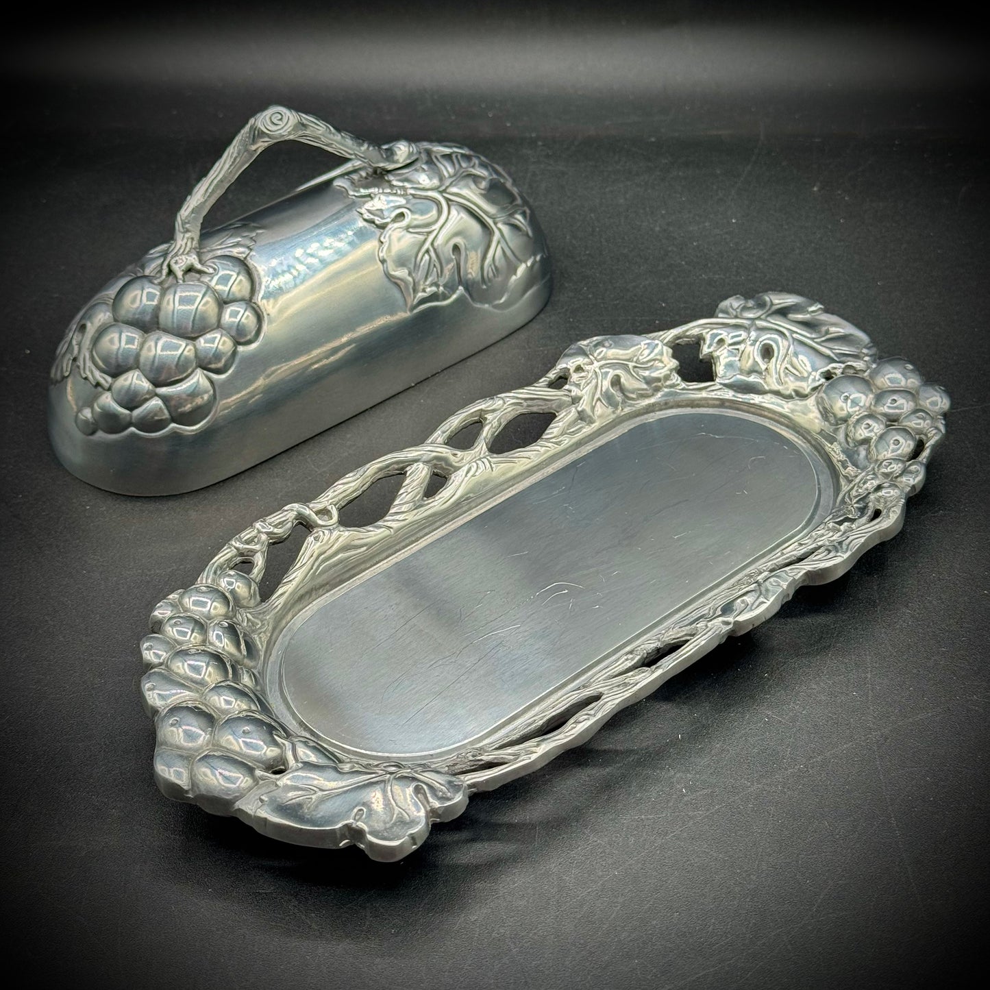 2001 Arthur Court Lidded Butter Dish