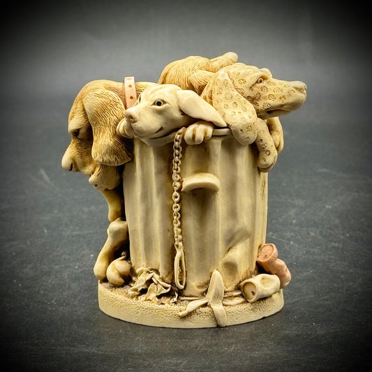 Harmony Kingdom "Puppies" Lidded Trinket Box