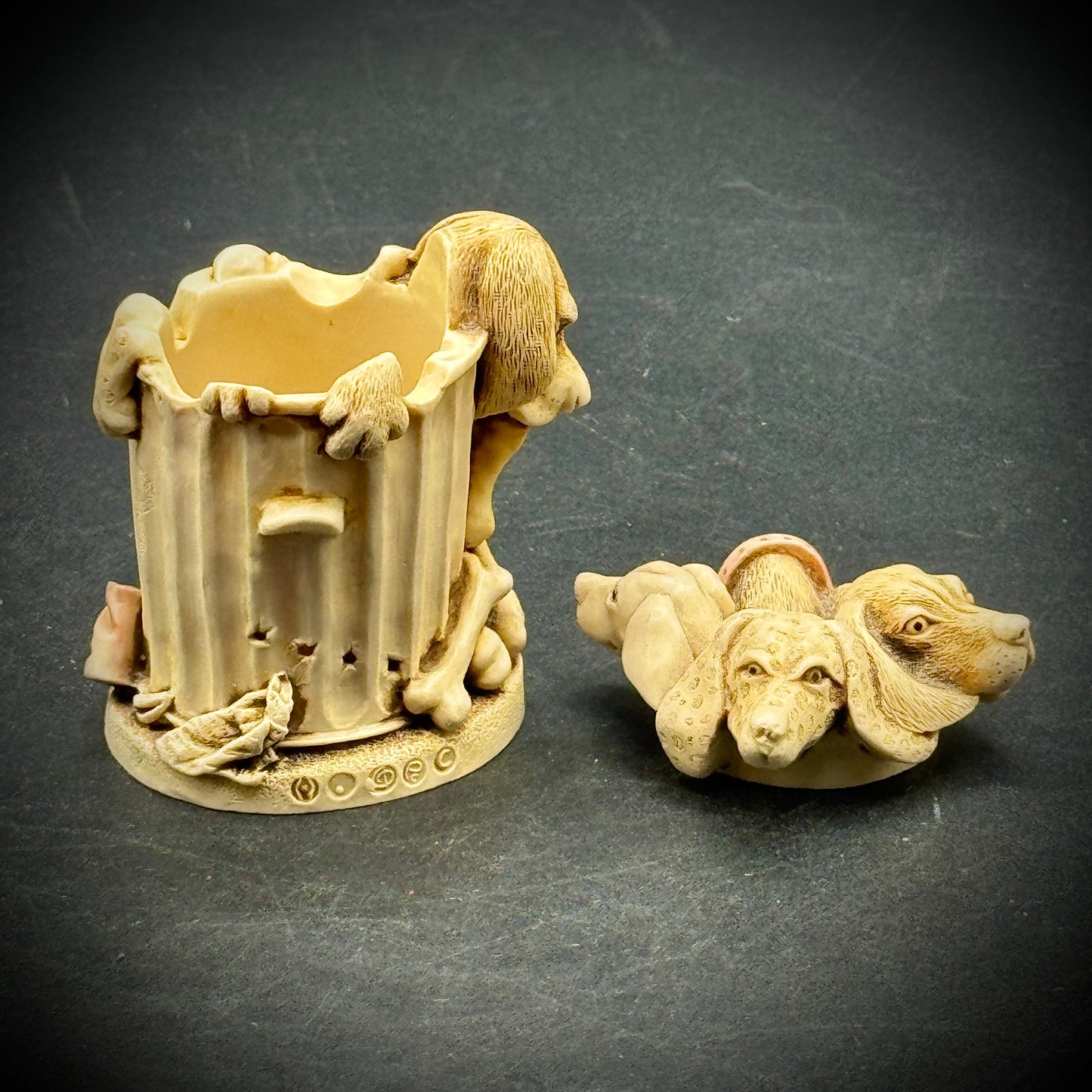 Harmony Kingdom "Puppies" Lidded Trinket Box