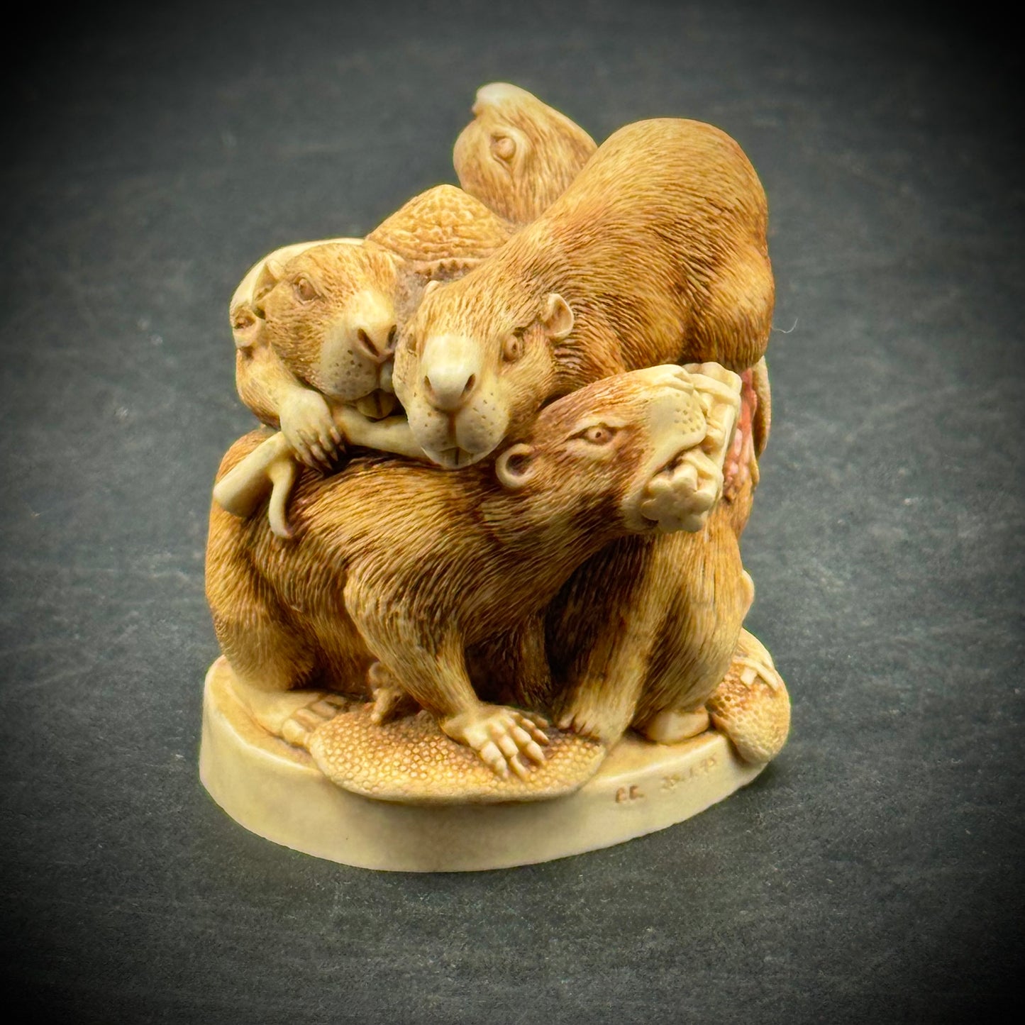 Harmony Kingdom "Beavers" Lidded Trinket Box
