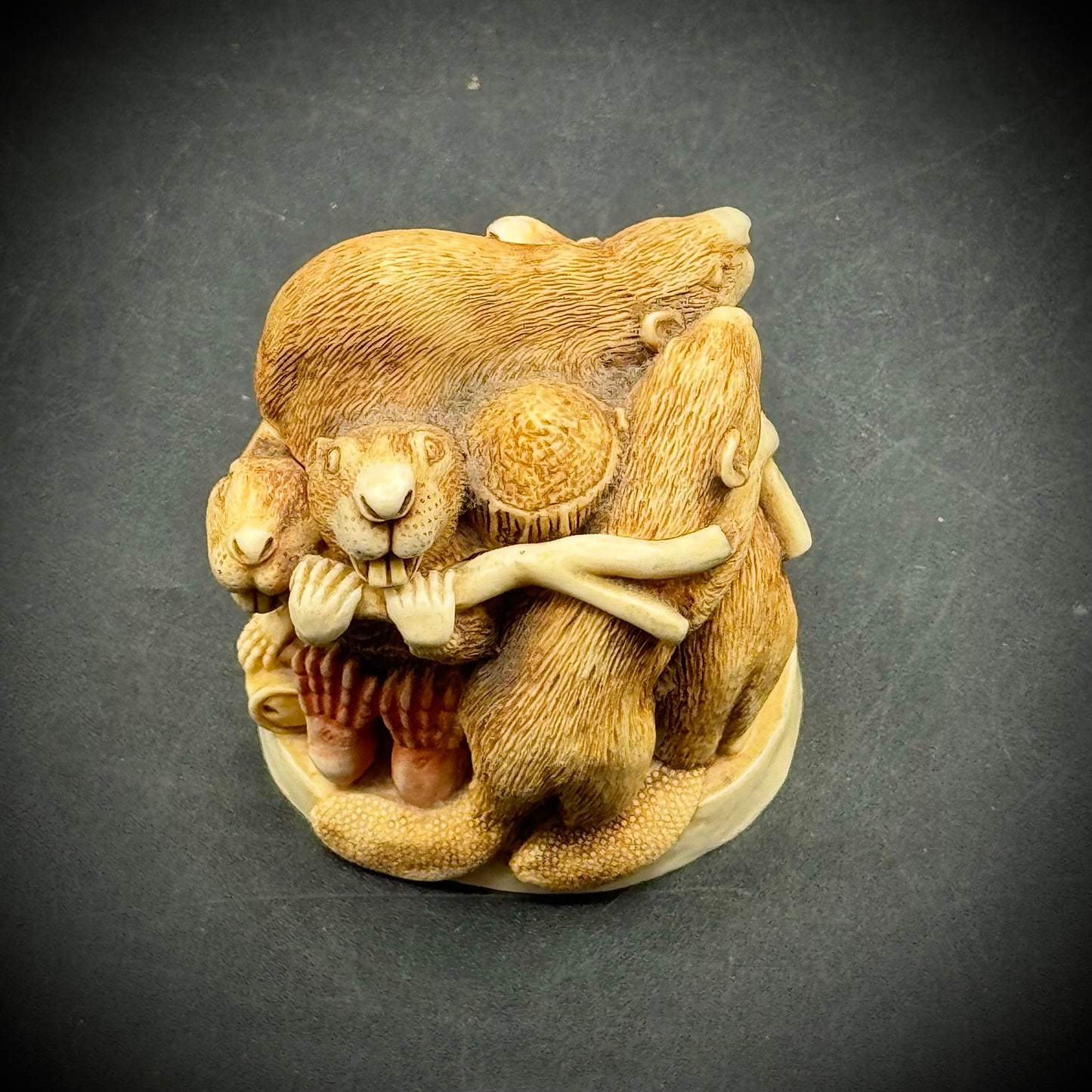 Harmony Kingdom "Beavers" Lidded Trinket Box