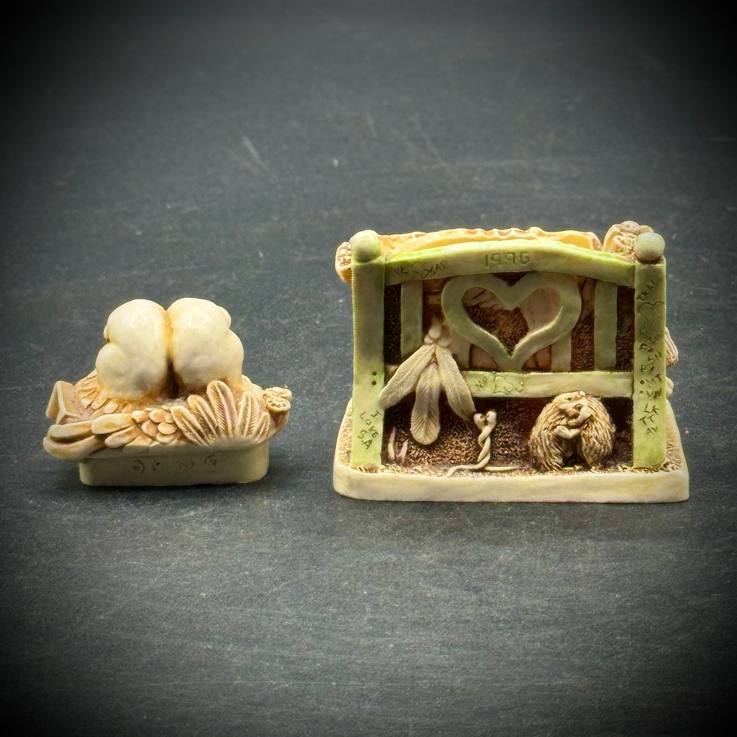 Harmony Kingdom "Love Birds" Lidded Trinket Box