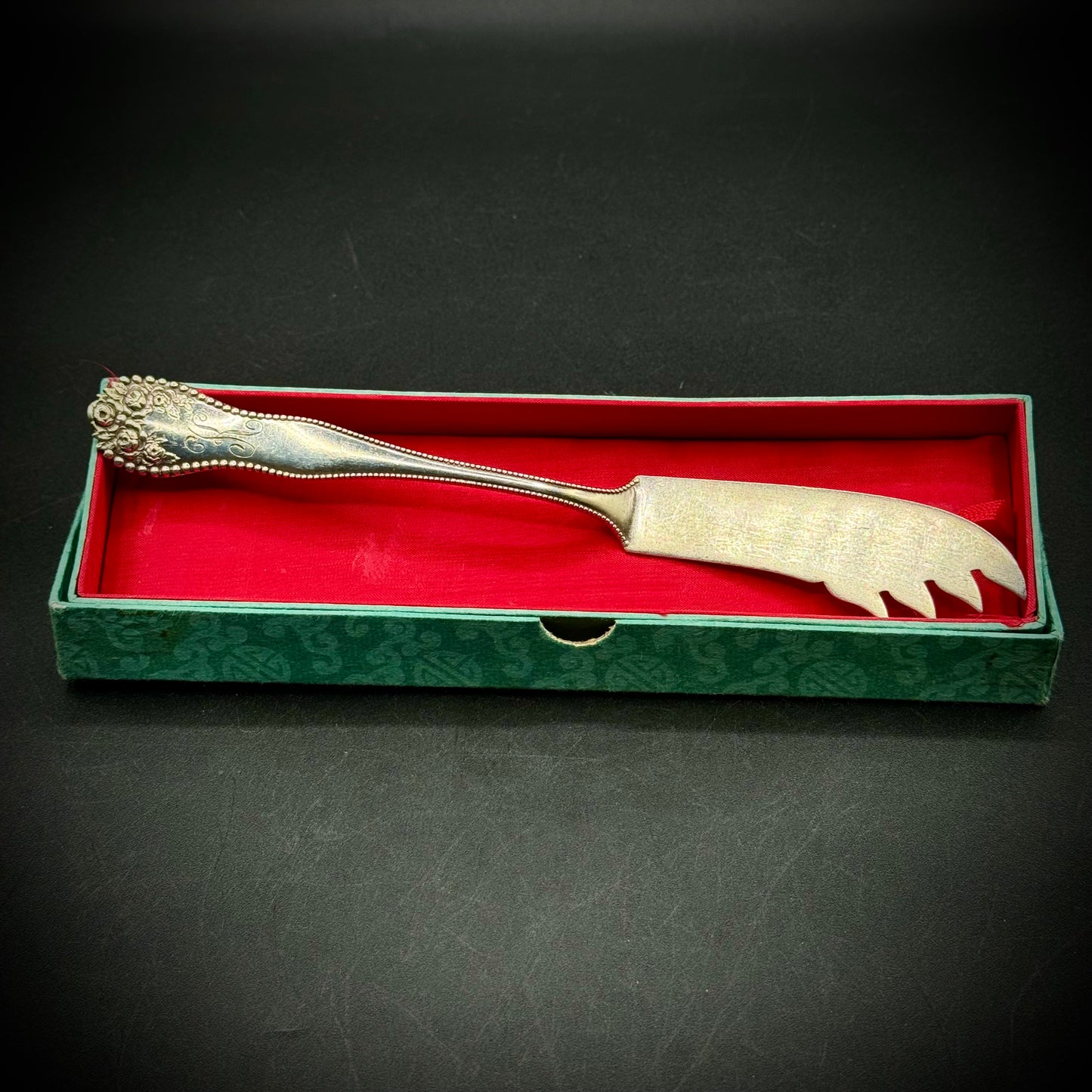 Antique Sterling Silver Cheese Knife