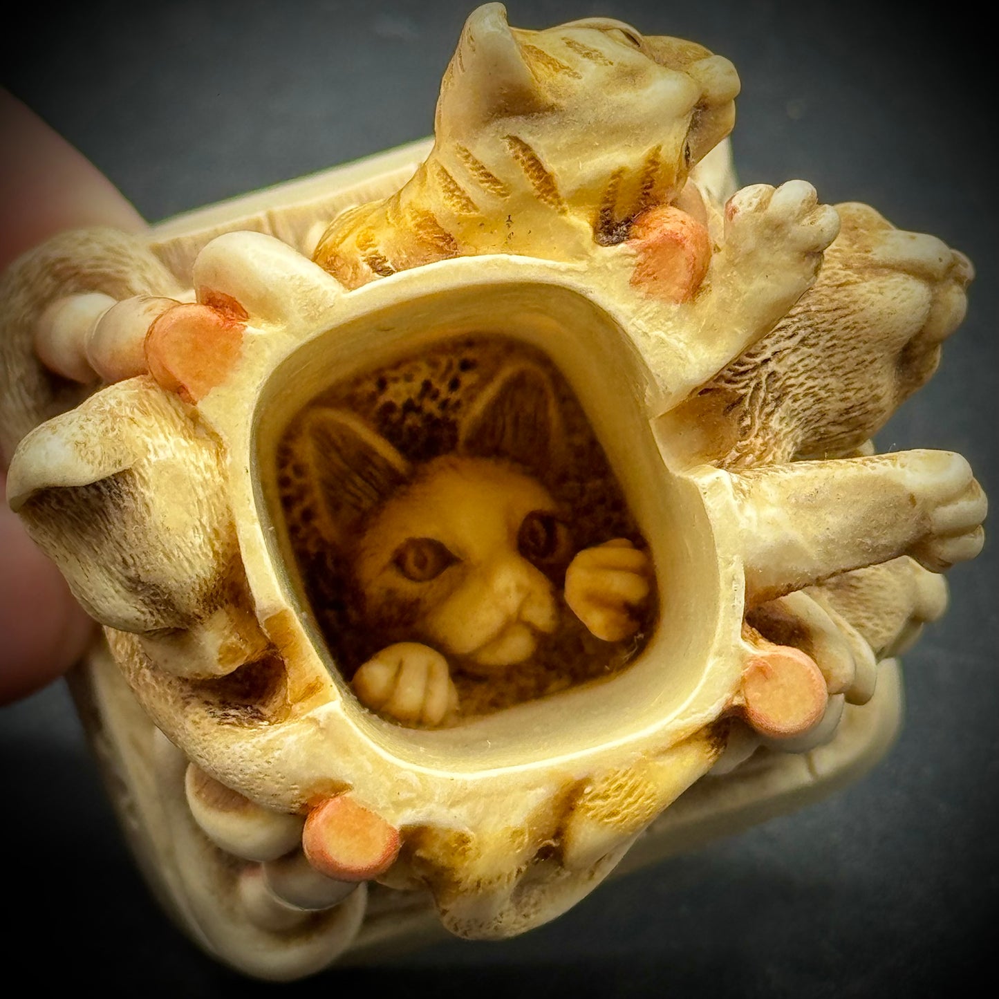 Harmony Kingdom "Kittens" Lidded Trinket Box