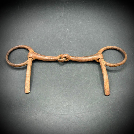 Antique Hand Forged Iron Horse Bridal Bit