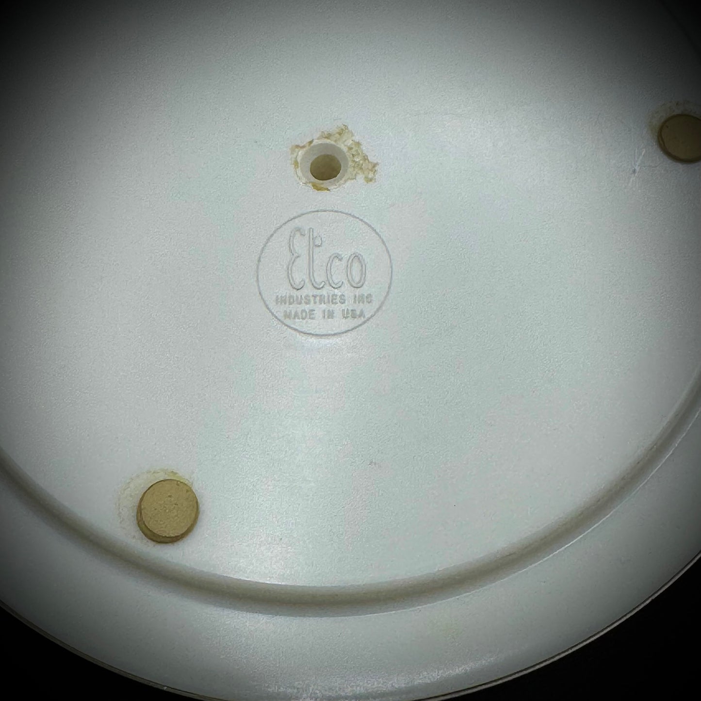 Vintage MCM Elko USA Copper, Wood & Glass Cloche Cheese Board with Spreader
