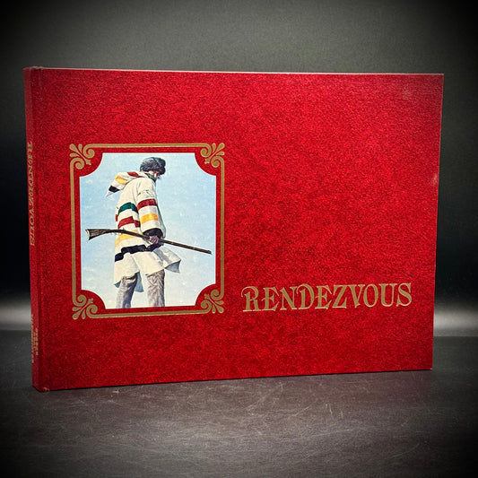Vintage 1970s 1st Ed "Rendezvous" Nez Perce Tribe Book Signed by All 3 Authors