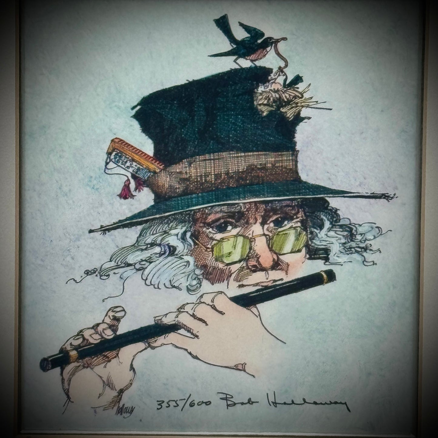 Artist Bob Halloway Signed/Numbered Framed Lithograph