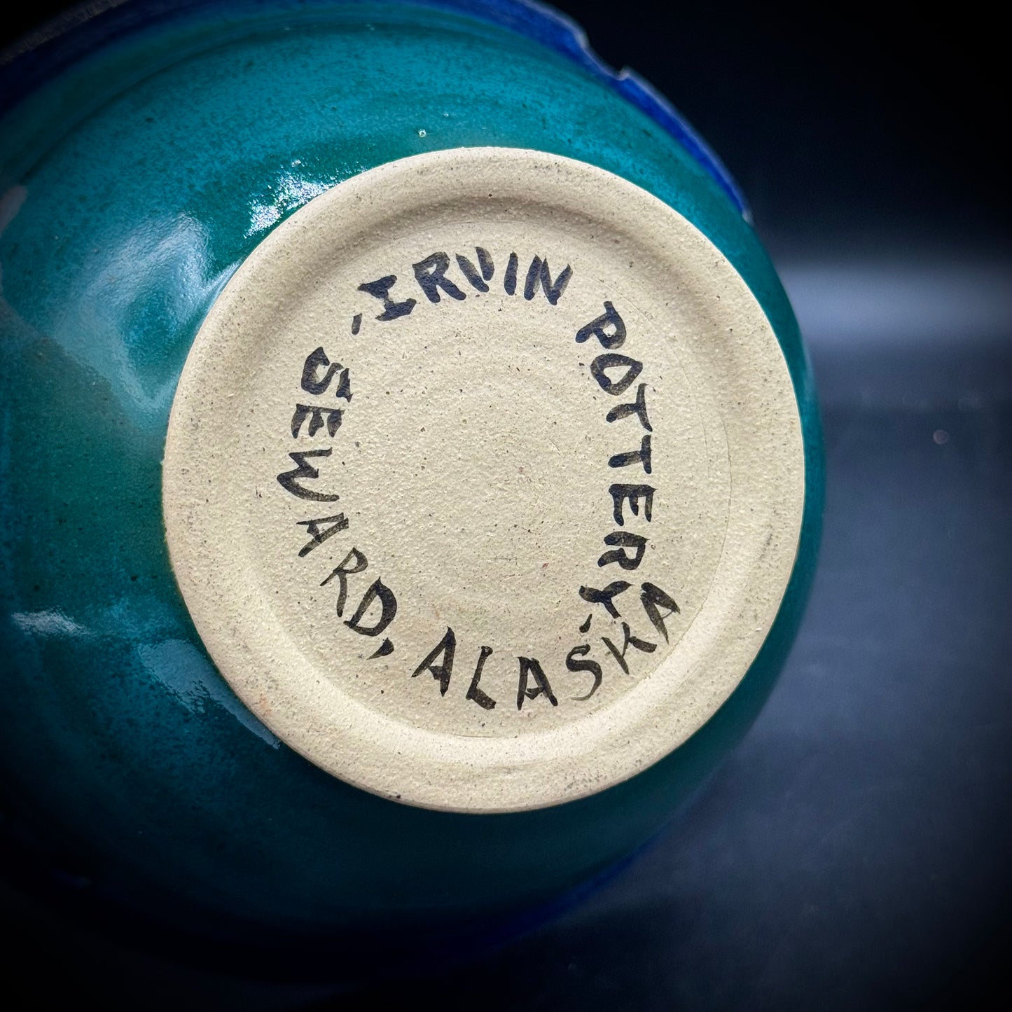 Irwin Pottery Seward, Alaska Ceramic Yarn Bowl