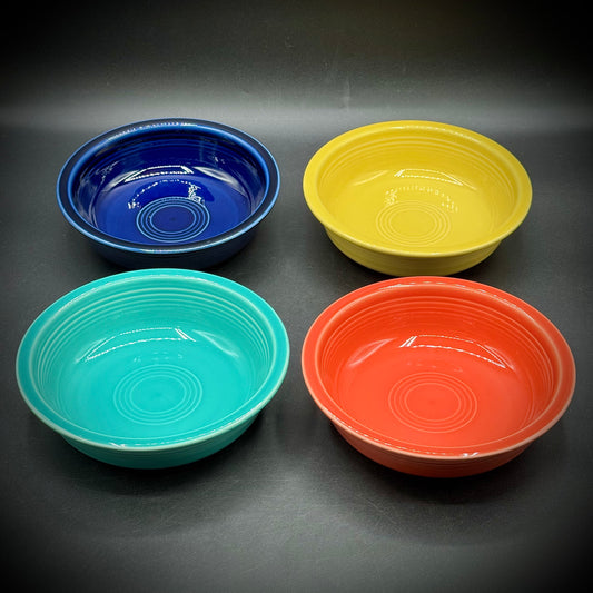 Set of 4 Vintage Fiesta Coupe Luncheon Bowls