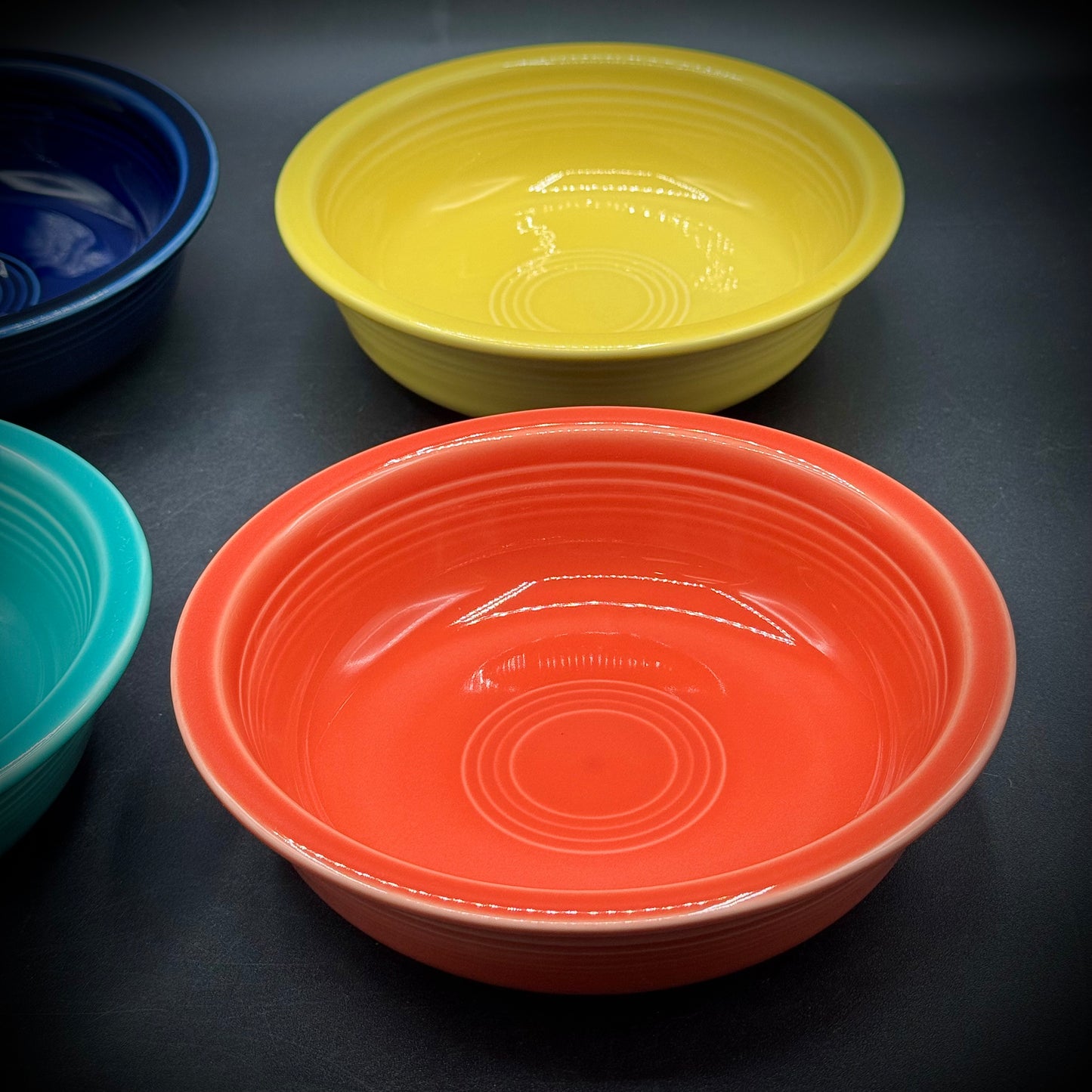 Set of 4 Vintage Fiesta Coupe Luncheon Bowls