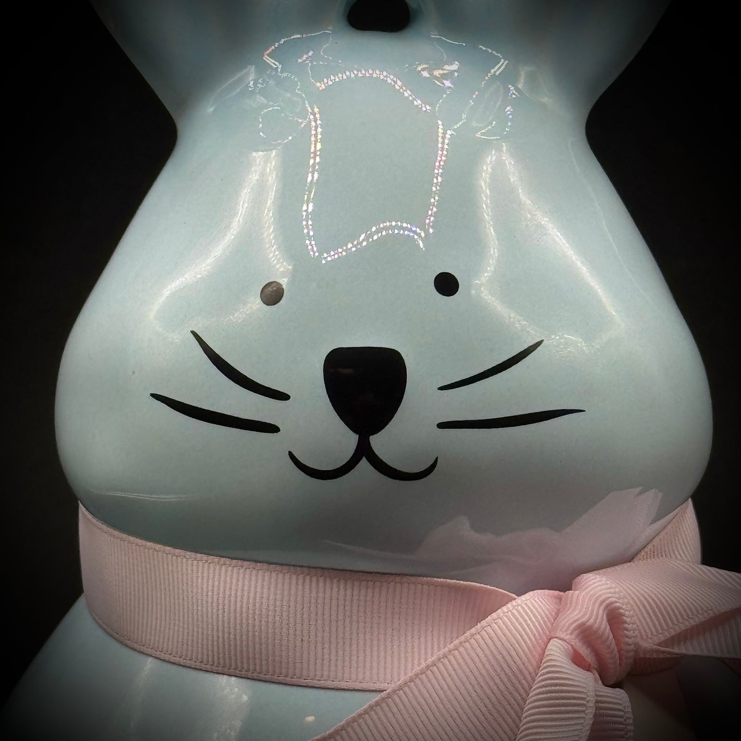New w/Tag Rae Dunn Bunny Rabbit Bird Feeder