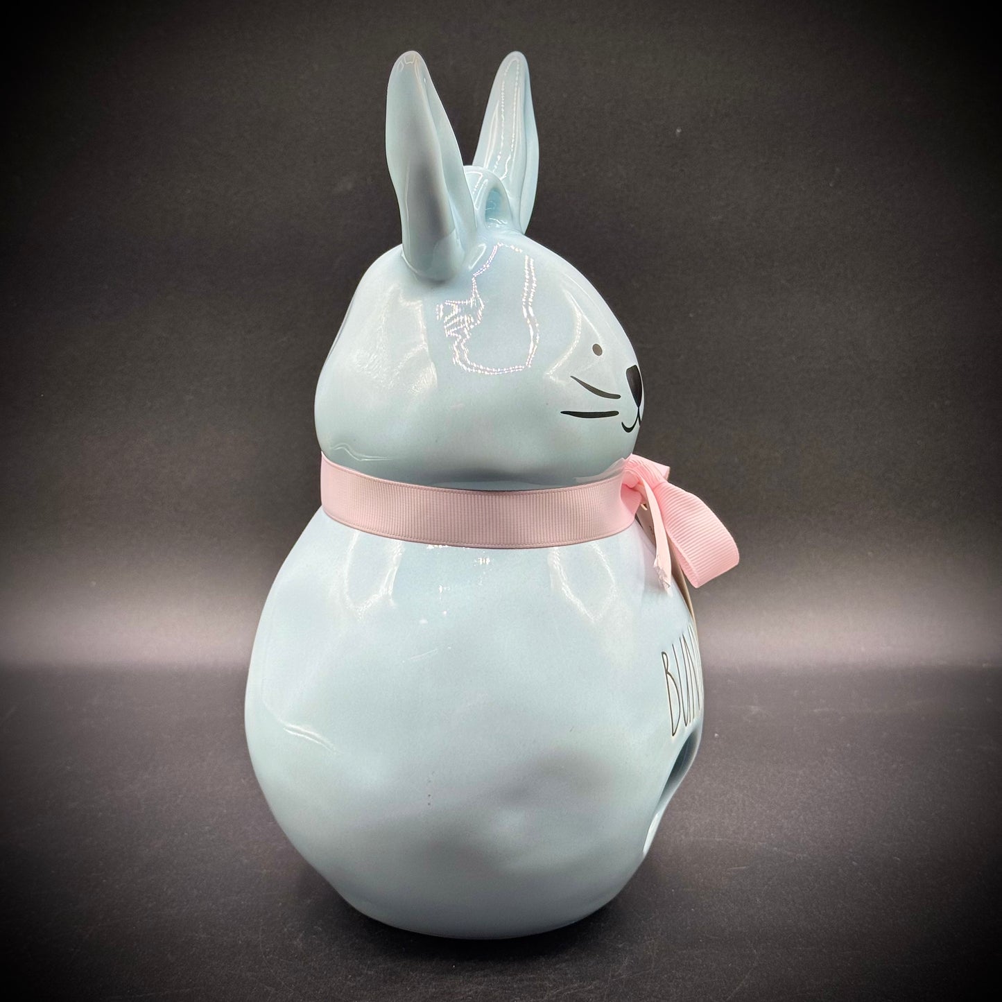 New w/Tag Rae Dunn Bunny Rabbit Bird Feeder
