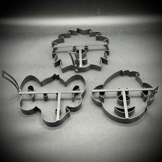 Set of 3 Williams Sonoma "Jungle Safari" Pancake Molds