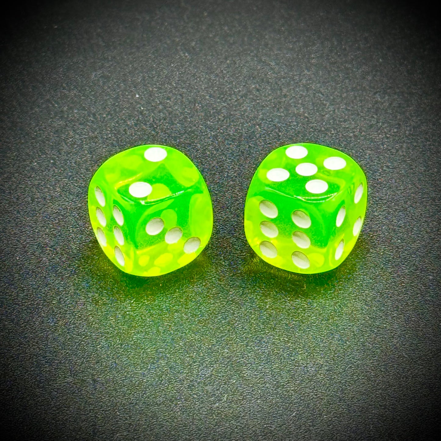 Will's Challenge - Pair of UV Reactive Dice