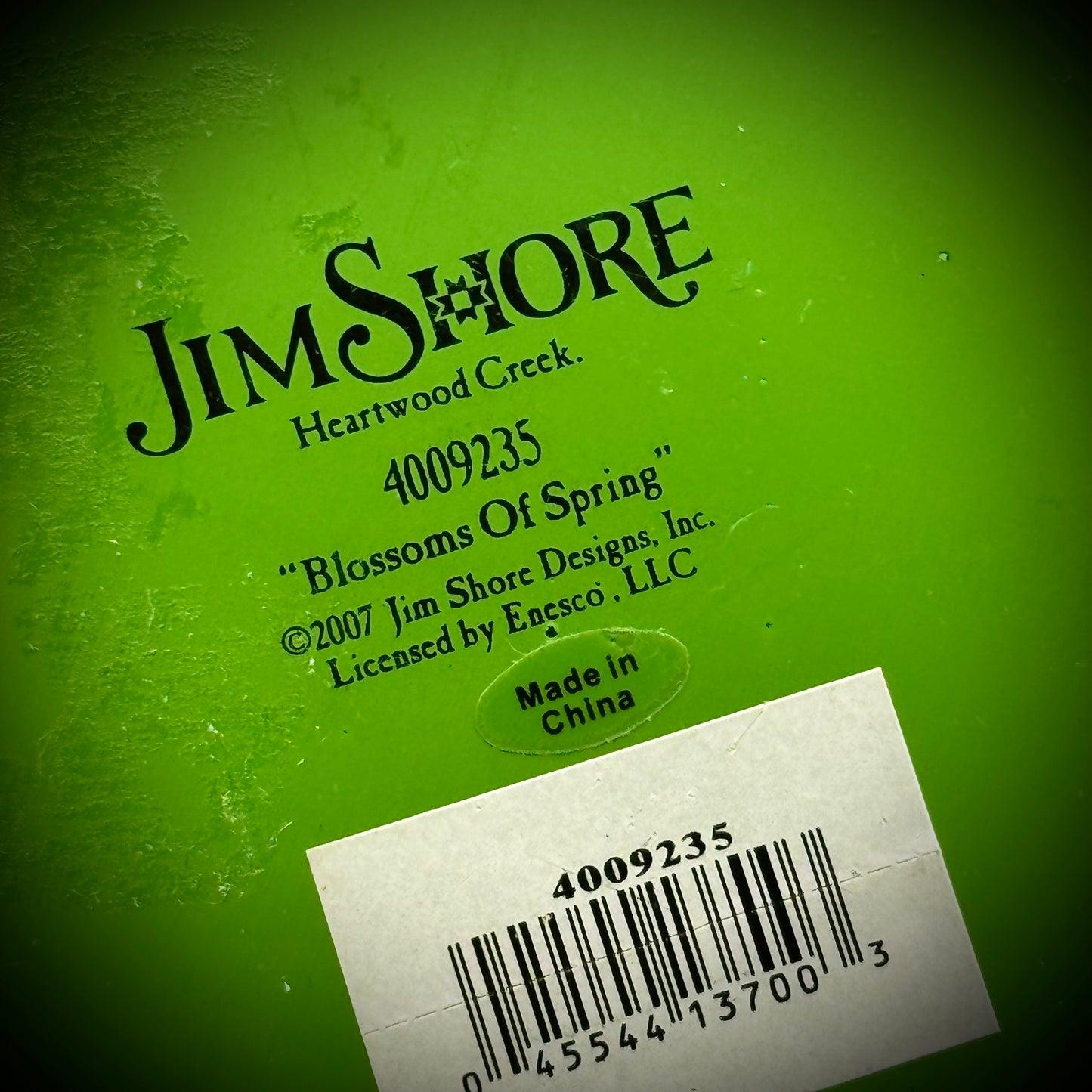 Jim Shore "Blossoms of Spring" New w/Tag