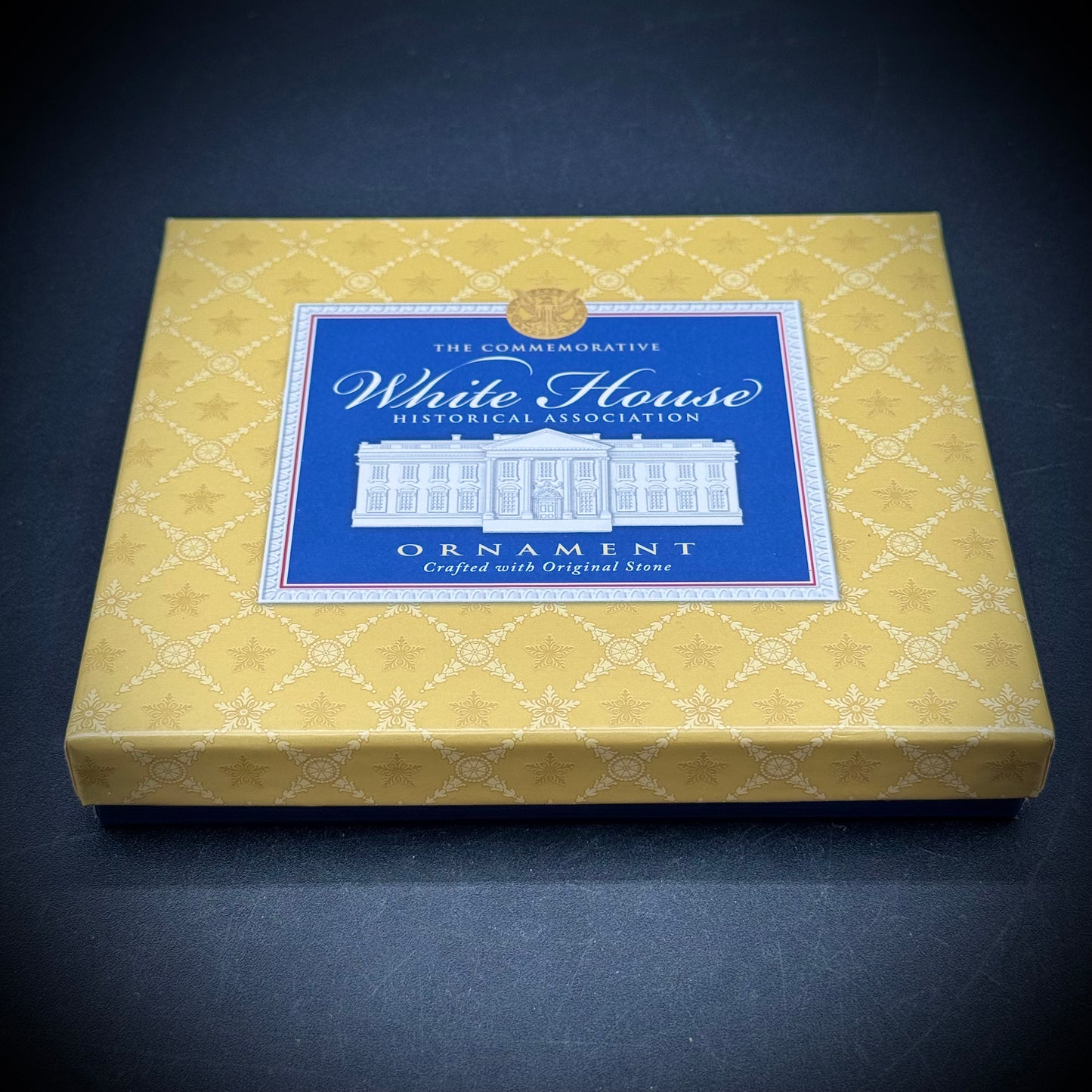 White House Historical Association 2000 Christmas Ornament - Quarry Stone Facade