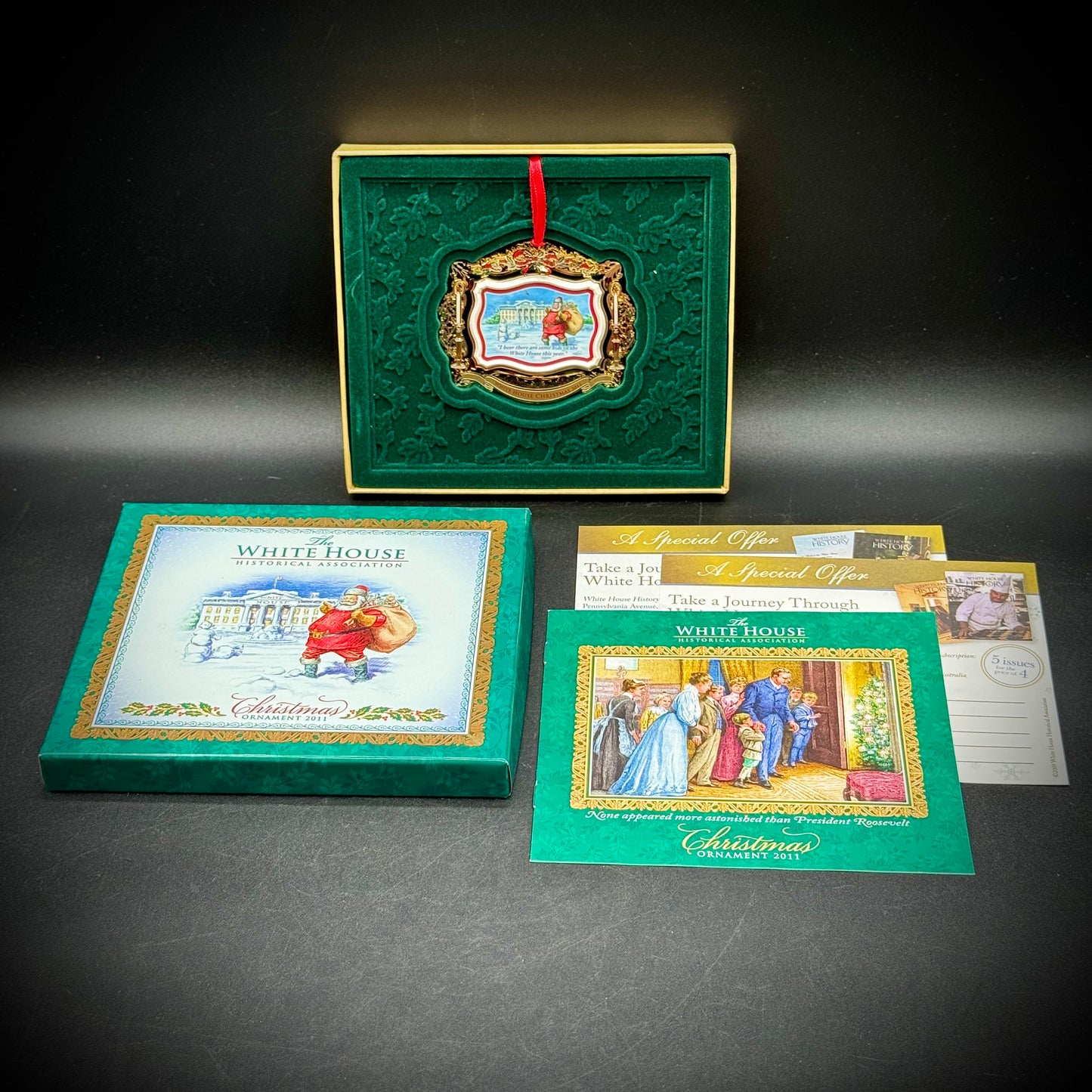 White House Historical Association 2011 Christmas Ornament