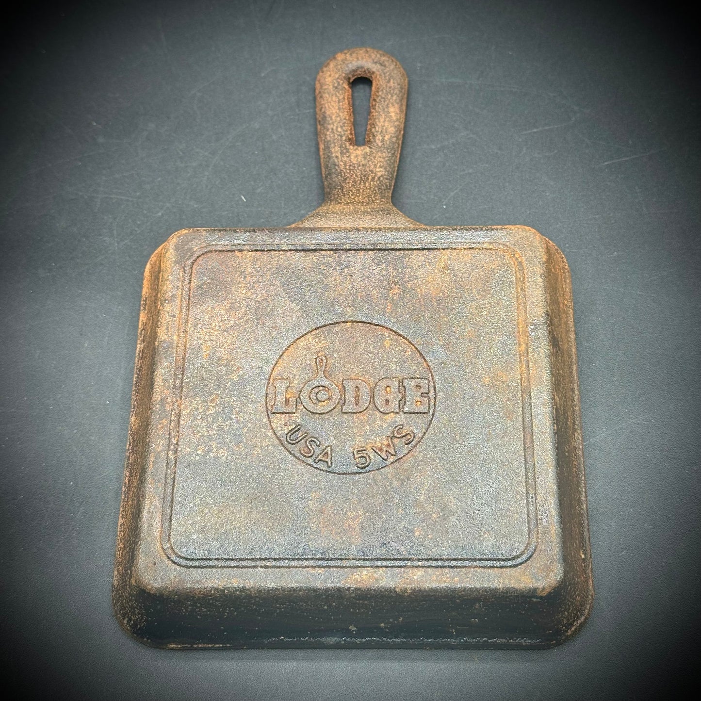 Vintage Lodge Square Skillet