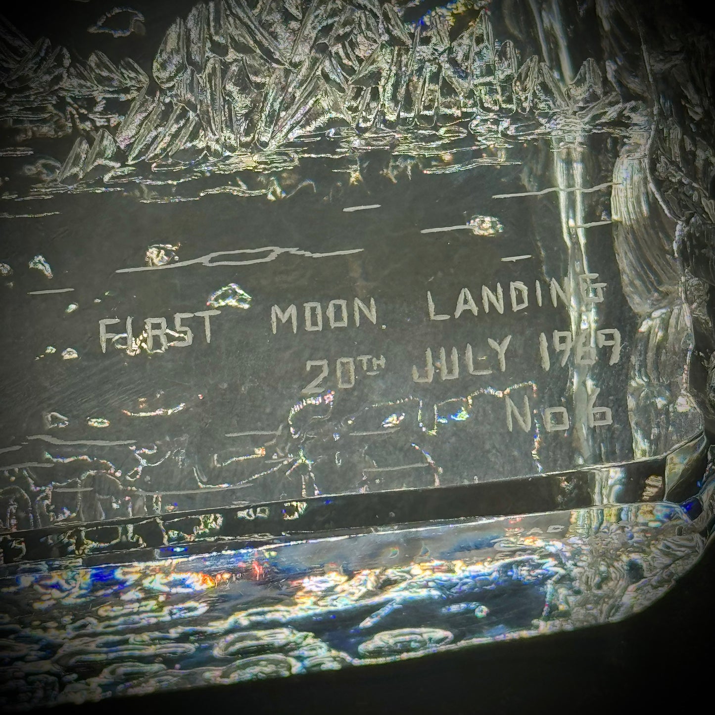 RARE Apollo 11 20th Anniversary Crystal by Tudor of England