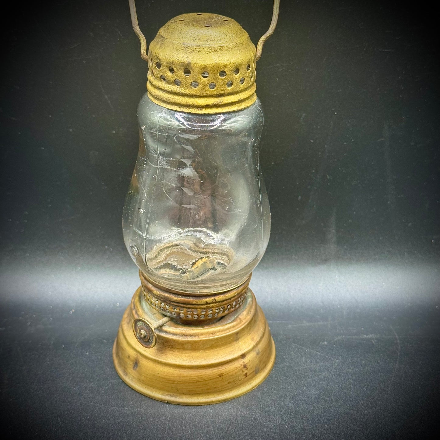 Small Metal & Glass Lantern