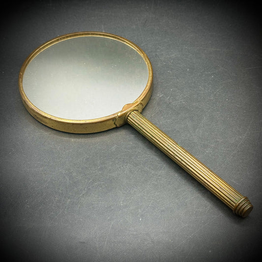 Vintage Art Deco Hand Mirror