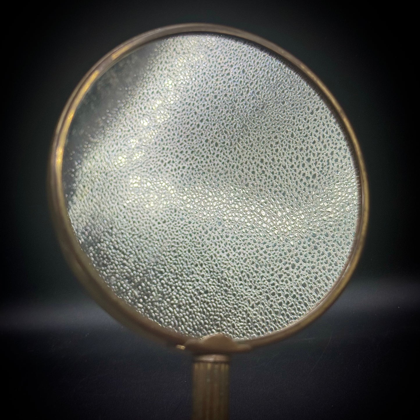 Vintage Art Deco Hand Mirror